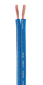 Акустический кабель (провод) из чистой бескислородной меди сечением 18 Ga (2х0.8 мм2) в нарезку DAXX S38 (1метр)