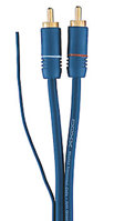 Межблочный аналоговый аудио кабель 2RCA - 2RCA DAXX R44-25 (2,5 метра)