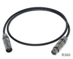 Балансный аудио XLR кабель ("папа-мама") DAXX R360-10 (1 метр)