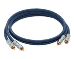 Аудио аналоговый кабель из монокристаллической меди класса High End в нарезку DAXX R101-05 готовый (0,5 метра)