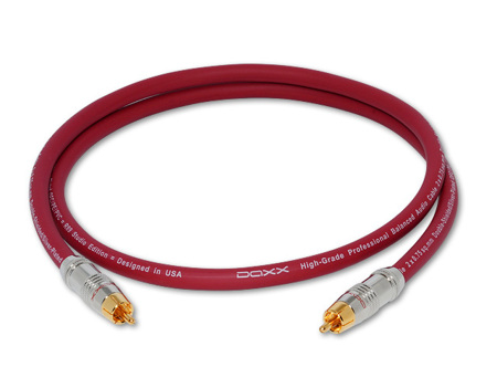 Сабвуферный кабель из посеребренной меди класса Hi-Fi DAXX W89-30 (3 метра)