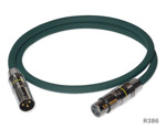 Балансный аудио XLR кабель ("папа-мама") DAXX R386-25 (2,5 метра)