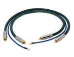 Фоно (phono) кабель негорючий из чистой бескислородной меди класса Hi-Fi в нарезку DAXX R86-05P готовый (0,5 метра)
