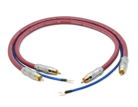 Аудио аналоговый кабель из посеребренной меди класса Hi-Fi в нарезку DAXX R89-10P готовый (1 метр)
