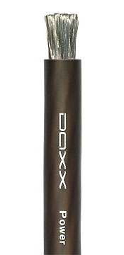 Силовой кабель сечением 8 Ga (8.3 мм2) (для автомобильного усилителя) в нарезку DAXX P08 (1 метр)